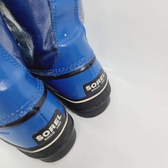 Sorel Women's Blue Tivoli II NL1691-409 Lace Up Ankle Winter Boot Size 7 - Picture 4 of 7